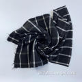 Weiche Plaid gemischt gewebte Jacquard Woll -Tweed -Stoff